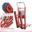 Chariots d'escaliers robustes capacité 900lbs 1250W (vert)-125262625