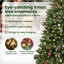 Artificial Christmas Tree with Stand Green PVC and Metal-1148284022