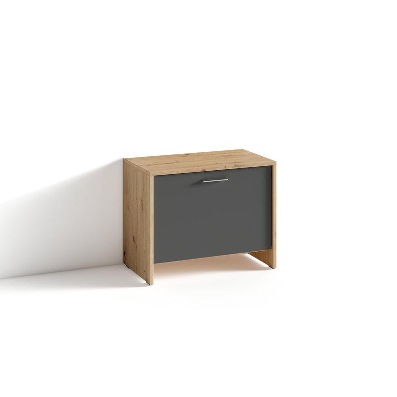 Quimby Storage Bench, Light Brown