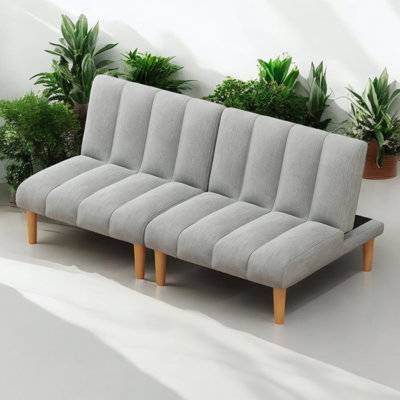 Zarnish 65.74 " Corduroy Sleeper Sofa