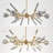 39.4" 24 - Light Dimmable Sputnik Chandelier