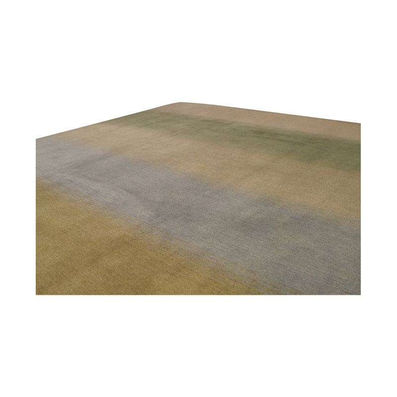 Gabbeh Wool Striped Area Rug