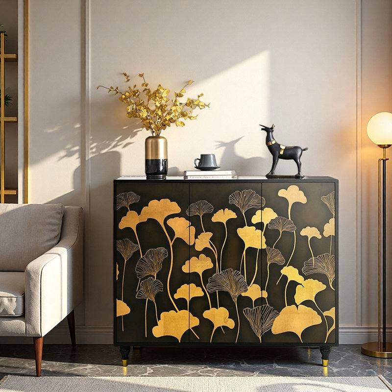 Nouvelle console en bois massif de style chinois