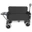 Le chariot pliable 3-en-1 se convertit en un chariot de chariot pliant convertible avec un plateau pliable monté à l'arrière-763431779