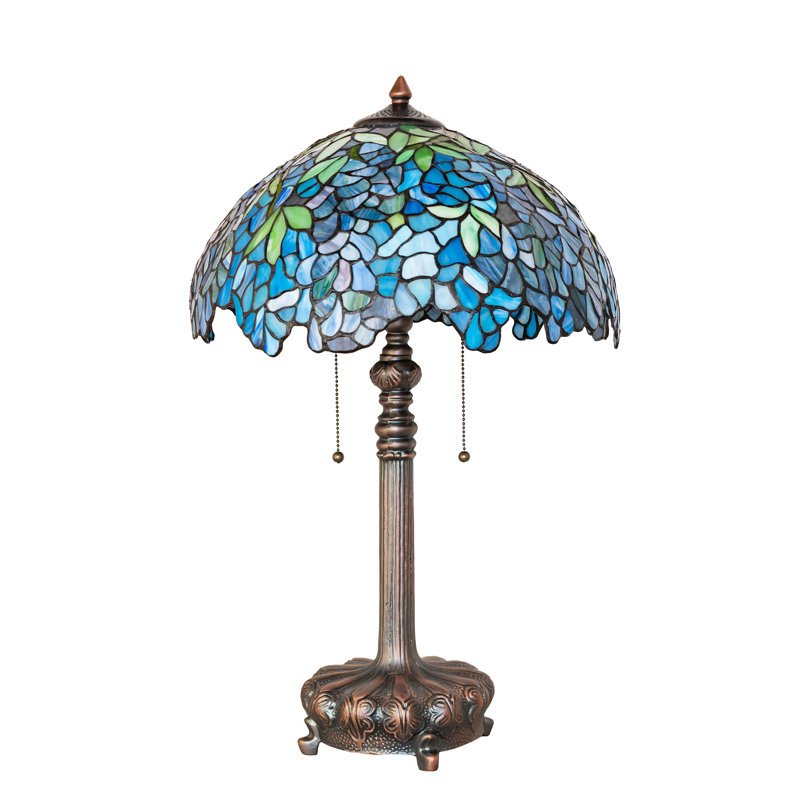 25" High Tiffany Wisteria Table Lamp