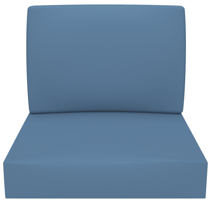 24x24x5 inch Argyri Outdoor Deep Seat Cushion, High-Density Foam Patio Chair Cushion with Water-Repellent & UV-Resistant Cover, Dorisann Seat & Back Cushion for Chairs, Sofas