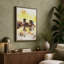 Elephants In Mist Minimalist - Print-136726128-136726123