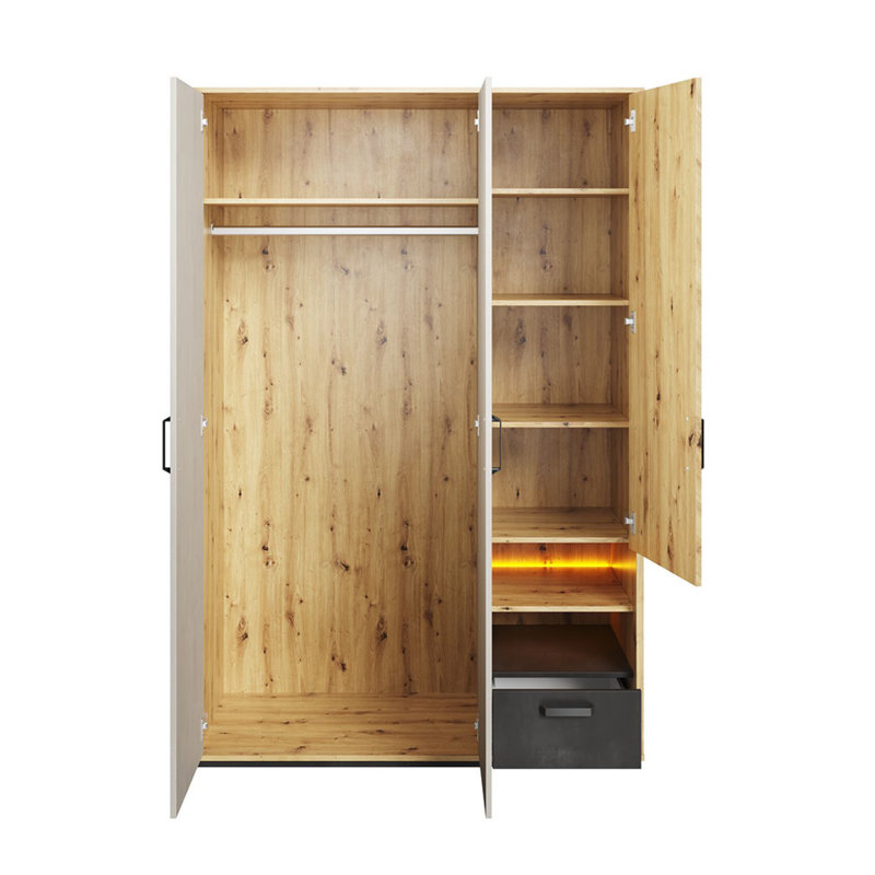 Andaluss 3 Door Wardrobe