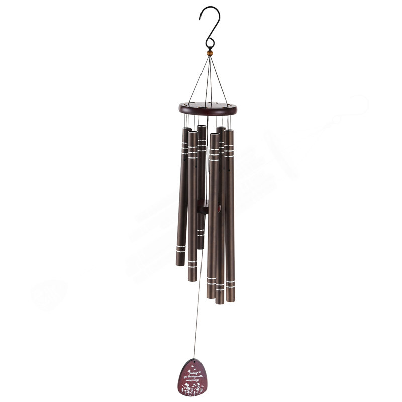 Carillons éoliens d'extérieur en aluminium 42 pouces