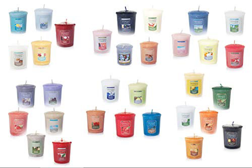 Yankee Candle Assorted Scented Votive Sampler Candle - Set of 5