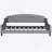 Modern Luxury Tufted Button Daybed,,Gray
