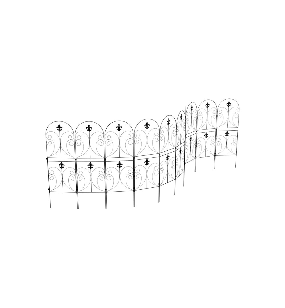 68cm H x 41cm W Fence Panels Included