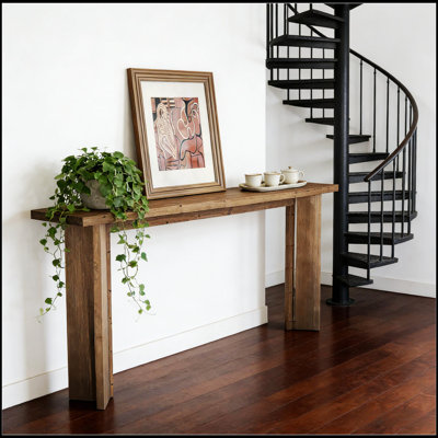 Chic Wooden Foyer Table With Slim Design For Entryways And Living Rooms, Perfect For Adding Elegance And Functionality.