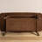 Simple solid oak tea table-1847826365