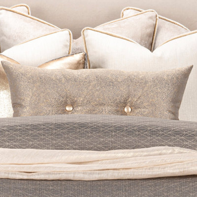 Afternoon Cafe Designer Lumbar Pillow
