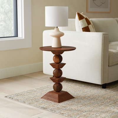 Arthea Solid Wood End Table