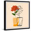 A Single Flower by Marmont Hill - Single Picture Frame Print-1780223820