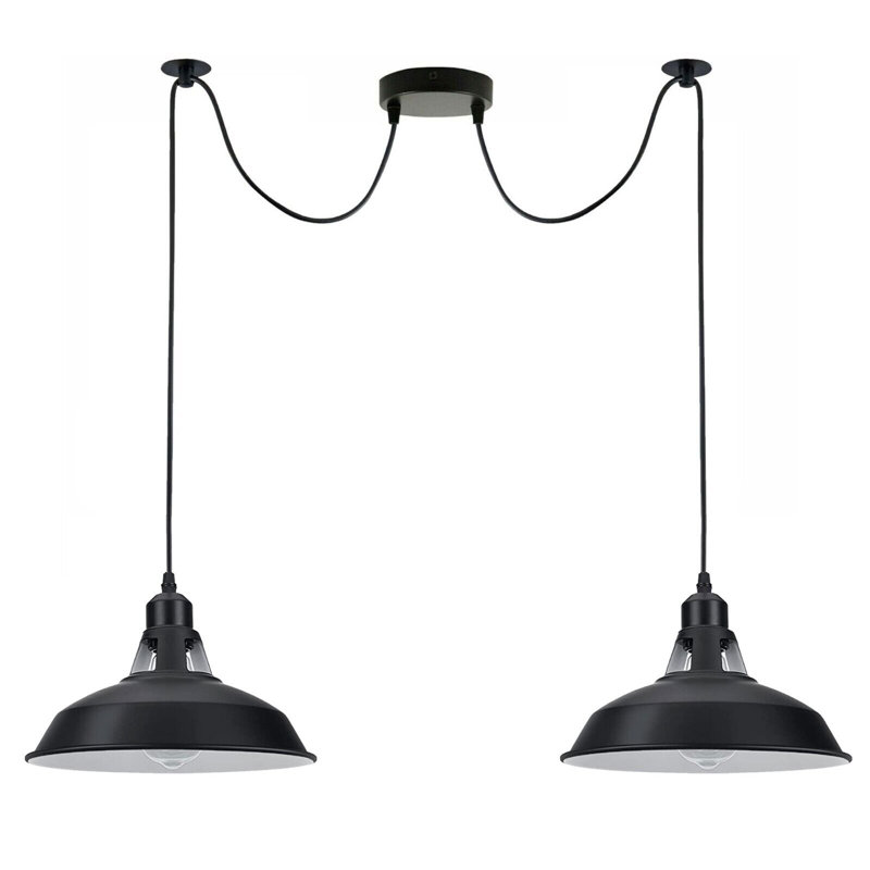 Niamh 2 - Light Black Cluster Pendant