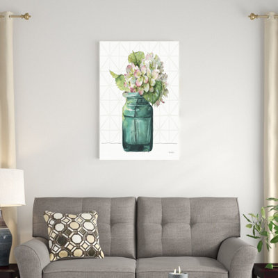 «Mixed Greens LVII» par Lisa Audit, reproduction d'art sur toile tendue