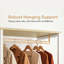 CD007 80cm Rolling Portable Wardrobe-125083445