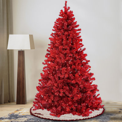 Easy Set-Up Lighted Pine Christmas Tree