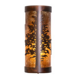 1 - Light Flush Mounted Sconce