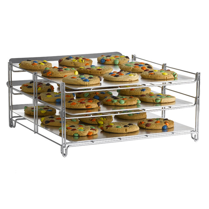 Nordic Ware Stackable Cooling Rack in Steel for Baking & Icing on