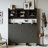 Hall Tree Multifunctional Tipping Bucket Shoe Cabinet with Storage Shelf & 6 Flip Drawers, Large Hall Tree with Tempered Glass Doors, Foyer Cabinet with 4 Hooks for Hallway-991660577