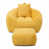 Similifourrure jaune est en rupture de stock