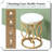 Small Round End Table Easy Assembly Couch Table
