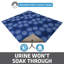 Tapis de litière pour chat XL, protecteur et décoratif - absorbant, imperméable et lavable à la machine-120141739