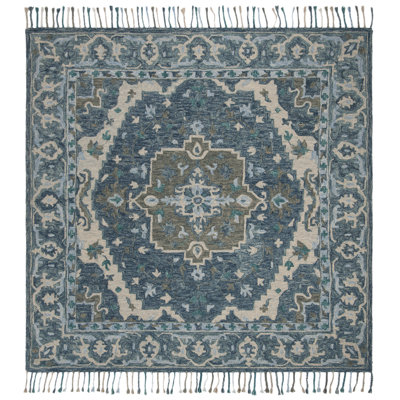 Vahakn Hand Tufted Wool Oriental Rug
