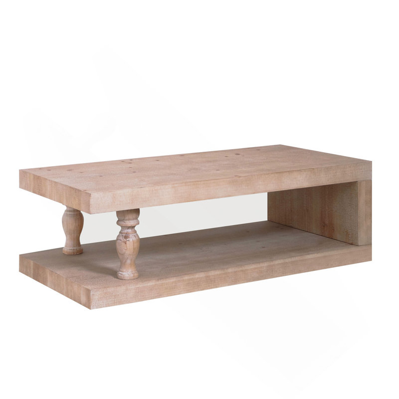 Table basse rustique, table basse en bois, table basse maison de campagne, mobilier rustique moderne, table basse avec tablette, table de salon en bois
