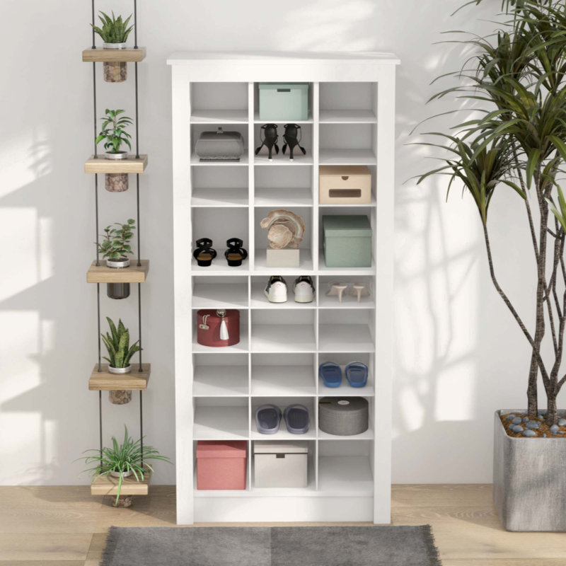 27 Pair Shoe Storage Cabinet