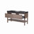 Ariane 60' Natural Oak Veneer Plywood Double Bathroom Vanity with Engineered Quartz Top-35980483