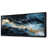 Black Floater Framed
