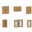 Kalmar Kitchen Cabinet Set-1562794706
