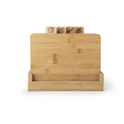 Set Of 5 Chopping Boards With Base