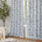 Blackout Floral Rod Pocket Curtains-807790122-828953216