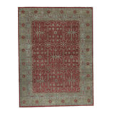 Antique Sultanabad Wool Oriental Area Rug