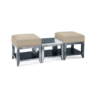 Elements Upholstered Cube Ottoman