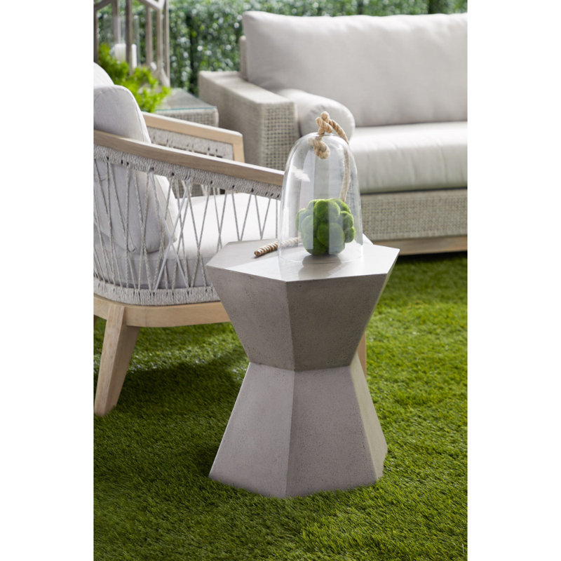 Table d'appoint Bodyn, gris