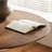 Black Walnut Color+Silver Round Solid Wood+Stainless Steel Dining Table-1900899073
