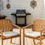 Chaise de patio avec coussin