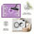 Purple Southwest Star carpet-easy to clean, machine-washable, soft and comfortable; suitable for door mats, kitchens, living rooms, bedrooms, corridors, and laundry areas. Easy to clean, durable carpet for home decoration.-129890118