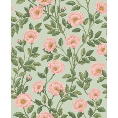 Hampton Floral Wallpaper Roll