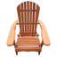 Chaise Adirondack pliante en bois massif Philbrick-88867686