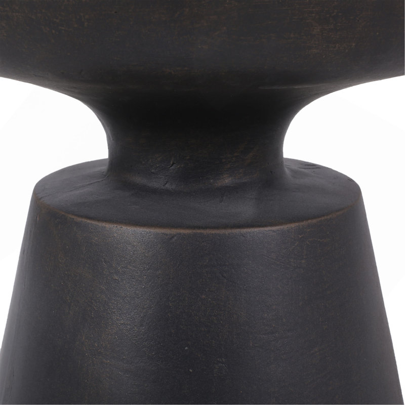 Outdoor Lightweight Concrete Side Table