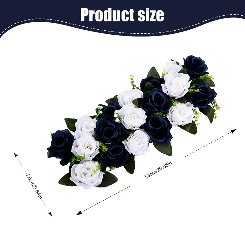 Wedding Dining Table Flower Centerpiece Floral Wedding Centerpieces, Black