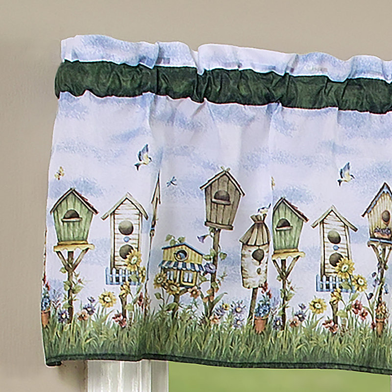 Tejeda Tailored Kitchen Curtain, 58" W x 36" L